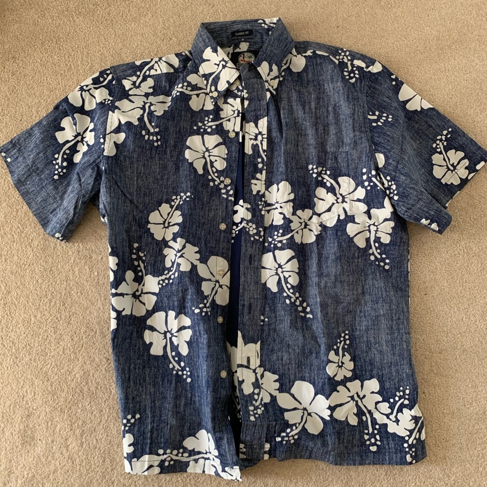 Reyn Spooner 50th cotton Hawaiian shirt